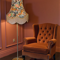 Oriental Koi Carp Fabric Lampshades