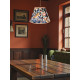Oriental Koi Carp and Orange Fabric Tapered Empire Lampshade
