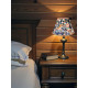 Oriental Koi Carp and Orange Fabric Tapered Empire Lampshade