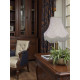 Cream French Lace Scalloped Fabric Lampshades