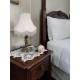 Cream French Lace Scalloped Fabric Lampshades