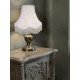 Cream French Lace Scalloped Fabric Lampshades