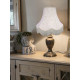 Cream French Lace Scalloped Fabric Lampshades