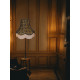 Gold and Black Lace Fabric Lampshades