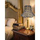 Gold and Black Lace Modern Fabric Lampshades