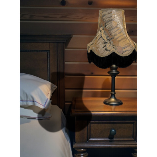 Moroccan Inca  Bronze Fabric Lampshades