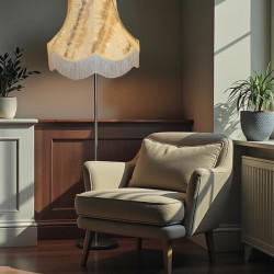 Moroccan Inca Cream Fabric Lampshades