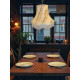 Moroccan Inca Cream Fabric Lampshades