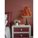 Moroccan Inca  Rosso Red Fabric Lampshades