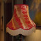 Moroccan Inca  Rosso Red Fabric Lampshades