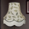 Autumn Leaf Fabric Scalloped Lampshades