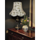 Autumn Leaf Modern Scalloped Fabric Lampshades