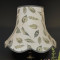 Autumn Leaf Modern Scalloped Fabric Lampshades