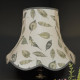 Autumn Leaf Modern Scalloped Fabric Lampshades
