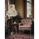Cactus Taupe Fabric Scalloped Lampshades