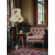 Cactus Taupe Modern Fabric Scalloped Lampshades
