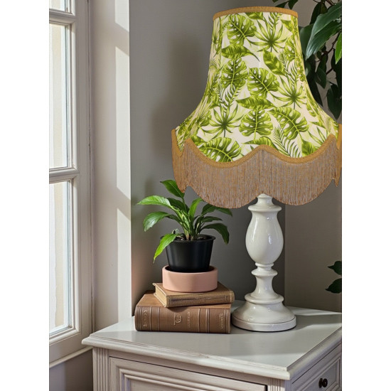 Tropical Leaf Lampshade