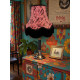 Pink Antique Fabric Lampshades