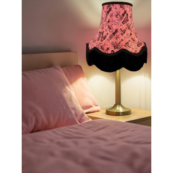 Pink Antique Fabric Lampshades