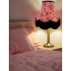 Pink Antique Fabric Lampshades