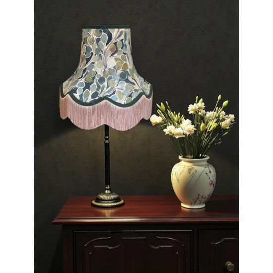 Porter and Stone Mardi Gras Green Lampshade