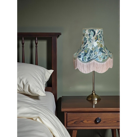 Porter and Stone Mardi Gras Sage Lampshade