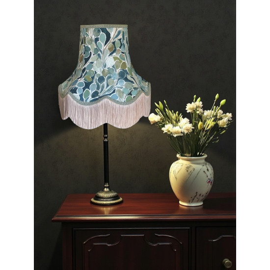 Porter and Stone Mardi Gras Sage Lampshade