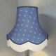 Blue Anchors Nautical Fabric Lampshade