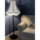Padstow Blue Nautical Anchor Panel Fabric Lampshade