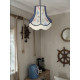 Padstow Blue Nautical Anchor Panel Fabric Lampshade