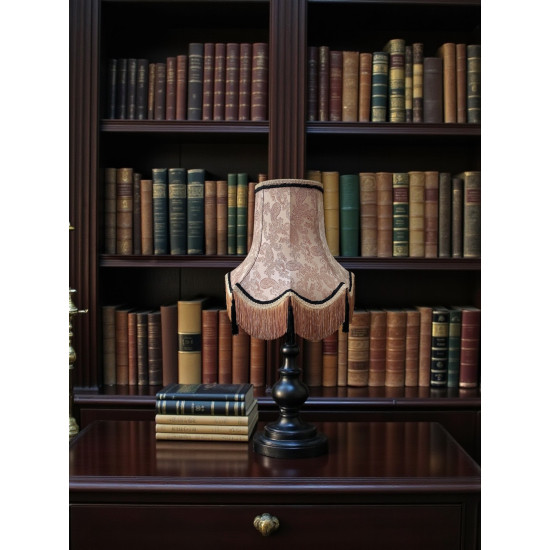 Paisley Jacquard Antique Gold and Black Lampshade