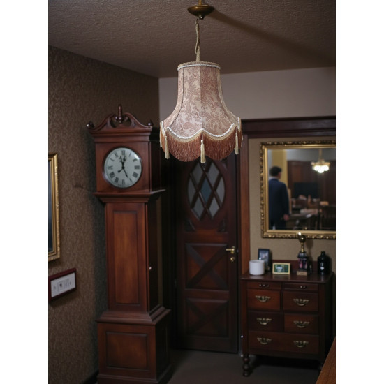 Paisley Jacquard Antique Gold and Cream Lampshade