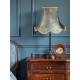 Paisley Jacquard Aqua Blue and Gold Modern Lampshade