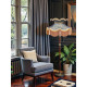 Paisley Jacquard Aqua Blue Victorian Lampshade
