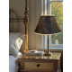 Paisley Jacquard Black and Gold Fabric Tapered Empire Lampshade