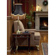 Paisley Jacquard Black and Gold Lampshade