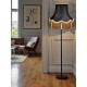 Paisley Jacquard Black and Gold Lampshade