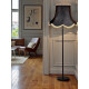 Paisley Jacquard Black and Gold Modern Lampshade