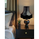 Paisley Jacquard Black Lampshade