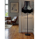 Paisley Jacquard Black Lampshade
