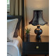 Paisley Jacquard Black Modern Lampshade