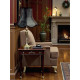 Paisley Jacquard Black Modern Lampshade