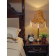 Paisley Jacquard Bronze Blue Lampshade