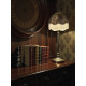 Paisley Jacquard Dark Bronze and Cream Dome Lampshade