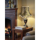 Paisley Jacquard Dark Bronze and Cream Modern Lampshade