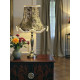 Paisley Jacquard Dark Bronze and Cream Modern Lampshade