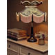 Paisley Jacquard Dark Bronze and Black Victorian Lampshade