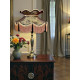 Paisley Jacquard Dark Bronze and Black Victorian Lampshade