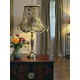 Paisley Jacquard Dark Bronze and Black Modern Lampshade