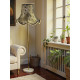 Paisley Jacquard Dark Bronze and Black Modern Lampshade